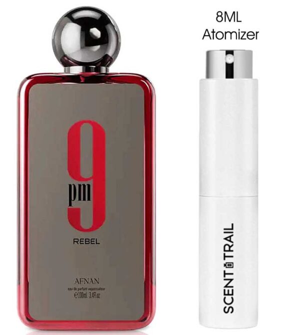 Afnan 9PM Rebel EDP In 8ML Atomizer – Festive Offer ✨ – Low Stock Alert 🚨