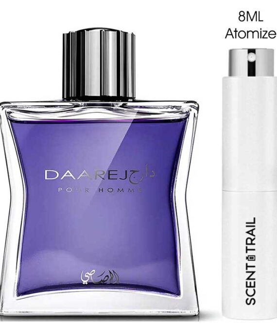 Rasasi Daarej Pour Homme EDP In 8ML Atomizer – Festive Offer ✨ – Low Stock Alert 🚨